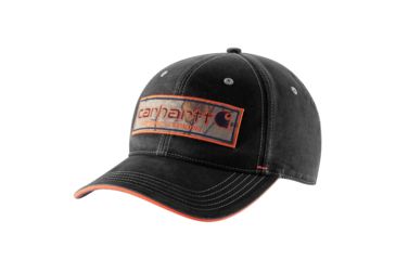 Image of Carhartt Runnels Cap for Mens, Black, One Size Fits All 102713-001-OFA
