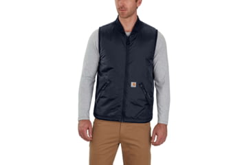 Image of Carhartt Shop Vest-Mens, Navy, 2XLarge, Regular, 103375-412-REG-2XL