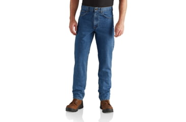 Image of Carhartt Straight Trd Fit Tapered Leg Jean-Mens, Darkstone, 28-30, B18-DST-30-28