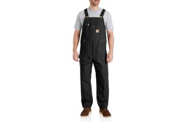 Image of Carhartt Unlined Bib 30 - Mens, Black, 48, 102776-001-48-30