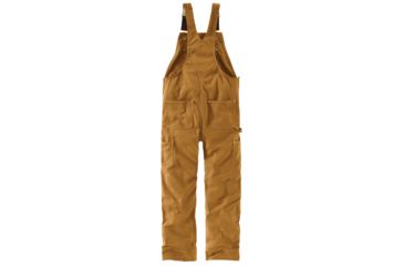 Image of Carhartt Unlined Bib - Mens, Carhartt Brown, 38, Shorrt, 102776-211-30-38