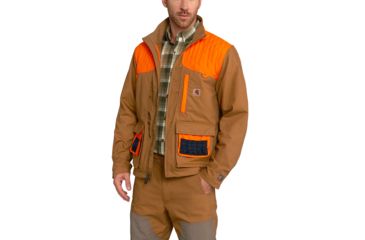 Image of Carhartt Upland Field Jacket - Mens, Carhartt Brown, Small, 102800-211-REG-S