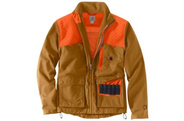 Image of Carhartt Upland Field Jacket - Mens, Carhartt Brown, Small, 102800-211-REG-S