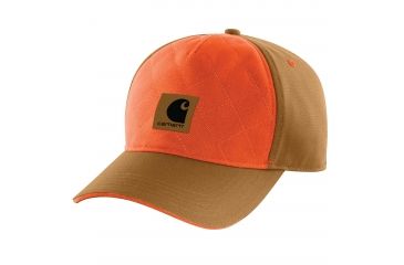 Image of Carhartt Upland Quilted Cap for Mens, Carhartt Brown, One Size Fits All 102820-211-OFA
