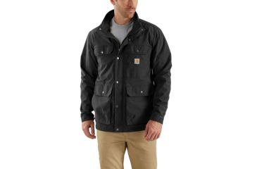 Image of Carhartt Utility Coat - Mens, Black, Small, 103126-001-REG-S