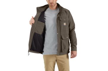 Image of Carhartt Utility Coat - Mens, Tarmac, Small, 103126-217-REG-S