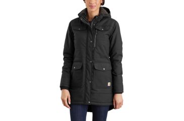 Image of Carhartt Utility Coat - Womens, Black, Small, 103908-BLK-REG-S