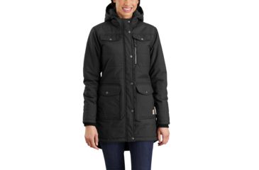 Image of Carhartt Utility Coat - Womens, Black, Small, 103908-BLK-REG-S