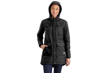 Image of Carhartt Utility Coat - Womens, Black, Small, 103908-BLK-REG-S