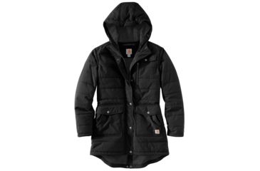 Image of Carhartt Utility Coat - Womens, Black, Small, 103908-BLK-REG-S