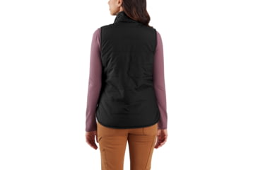 Image of Carhartt Utility Sherpa Lined Vest - Womens, Black, Large, 103907-BLK-REG-L