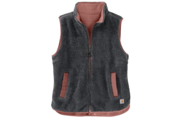 Image of Carhartt Utility Sherpa Lined Vest - Womens, Burlwood, Large, 103907-667-REG-L