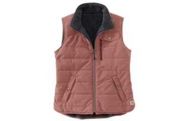 Image of Carhartt Utility Sherpa Lined Vest - Womens, Burlwood, Large, 103907-667-REG-L