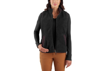 Image of Carhartt Utility Sherpa Lined Vest - Womens, Deep Wine, Small, 103907-DWN-REG-S