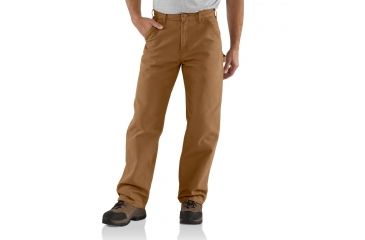 Image of Carhartt Washed Duck Work Dungaree for Mens, Carhartt Brown, 28/30 B11-BRN-30-28