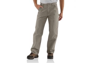 Image of Carhartt Washed Duck Work Dungaree for Mens, Desert, 28/30 B11-DES-30-28