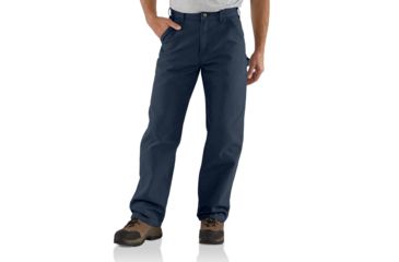 Image of Carhartt Washed Duck Work Dungaree for Mens, Petrol Blue, 28/30 B11-PTB-30-28