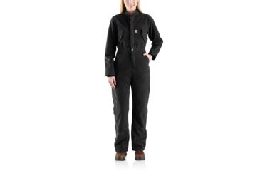 Image of Carhartt Wildwood Coverall-Womens, Black, XSmall, Regular, 103382-001-REG-XS