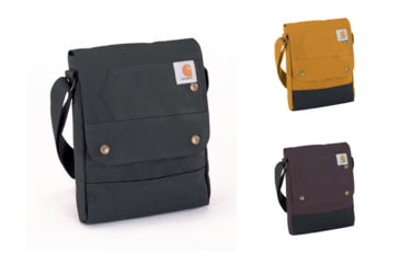 Image of Carhartt Women's Crossbody, Black, Carhartt Brown, Wine