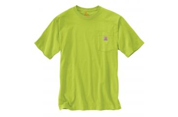 Image of Carhartt Workwear Pocket T-Shirt - Men's, Sour Apple, 2XL, Regular, K87-327-REG-XXL