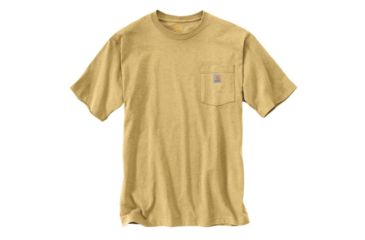 Image of Carhartt Workwear Pocket T-Shirt - Men's, Misted Yellow Heather, Small, Regular, K87-720-S-REG