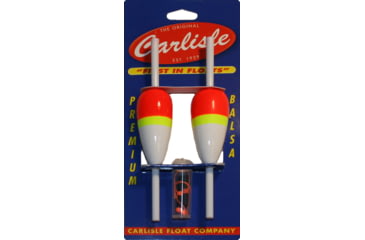 Image of Carlisle Slip Float 1in Oval 2pk w/Bobber Stops, CAQP-790SK