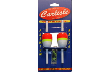 Image of Carlisle Slip Float 7/8in Oval 2pk w/Bobber Stops, CAQP-788SK
