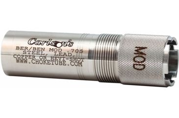Image of Carlson's Choke Tubes 20 Gauge Flush, Beretta/Benelli, Mobil, Light Modified, .605 in, Stainless, 10610
