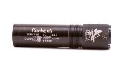 Image of Carlson's Choke Tubes Beretta/Benelli Mobil 20 Gauge Delta Waterfowl Ext Steel Close Range Choke Tubes, Black, 07153
