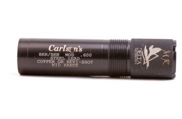 Image of Carlson's Choke Tubes Beretta/Benelli Mobil 20 Gauge Delta Waterfowl Ext Steel Mid Range Choke Tubes, Black, 07155