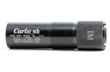 Image of Carlson's Choke Tubes Delta Waterfowl 12 Gauge Choke Tube, Remington, Pro Bore, Improved Modified, Black, 04416