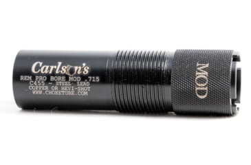 Image of Carlson's Choke Tubes Delta Waterfowl 12 Gauge Choke Tube, Remington, Pro Bore, Mid Range, Black, 04415