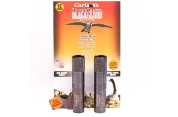 Image of Carlson's Choke Tubes Black Cloud Benelli Crio/Crio Plus 12ga 2 Pack MR &amp; LR, Titanium 09110