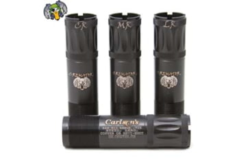 Image of Carlsons Choke Tubes Cremator Non-Ported 12 Gauge Remington Waterfowl Choke Tubes - 3 Pack Close Range, Medium Range &amp; Long Range, Black, 11639