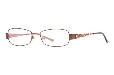Image of Carmen Marc Valvo CM Cecilia SECM CECI00 Single Vision Prescription Eyeglasses - Cocoa SECM CECI005330 BN