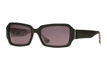 Image of Carmen Marc Valvo CM Estella SECM ESTE06 Bifocal Prescription Sunglasses SECM ESTE065530 BK - Lens Diameter: 60 mm, Frame Color: Zebra, Lens Diameter: 55 mm