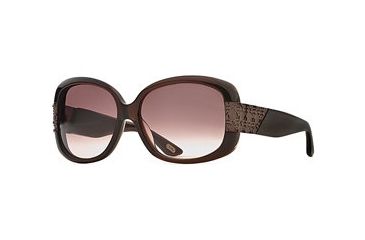 Image of Carmen Marc Valvo CM Giovanna SECM GIOV06 Progressive Prescription Sunglasses SECM GIOV065830 BN - Lens Diameter: 58 mm, Frame Color: Caramel