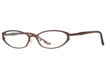 Image of Carmen Marc Valvo CM Karina SECM KARI00 Eyeglass Frames - Sable SECM KARI005335 BN