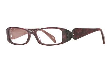 Image of Carmen Marc Valvo CM Mikki SECM MIKK00 Progressive Prescription Eyeglasses - Rouge SECM MIKK005130 PK