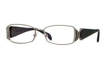 Image of Carmen Marc Valvo CM Mila SECM MILA00 Bifocal Prescription Eyeglasses - Antique Silver SECM MILA005435 SV
