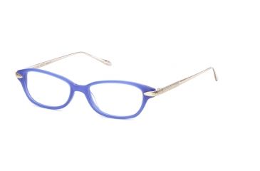Image of Carmen Marc Valvo CM Stella SECM STEL00 Progressive Prescription Eyeglasses - Azure SECM STEL005137 BL