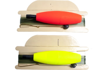 Image of Carolina Balsa Foam Peg Float Furnished Line Number 4 Gold Hook Red/Yellow 2-1/2, 28