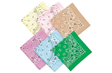Image of Carolina Manufacturing Bandana Fashion Lt Hang Tg Upc B22PAI-000051 UPC