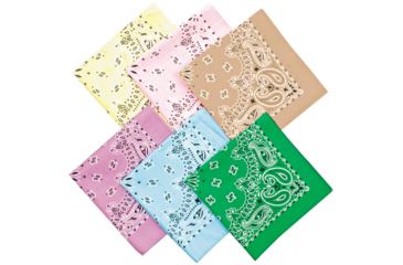 Image of Carolina Manufacturing Bandana Fashion Lt Hang Tg Upc B22PAI-000051 UPC