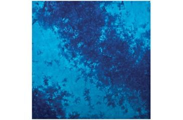 Image of Carolina Manufacturing Bandana Tie Dye Blue W/upc/tag B22TIE-100101 UPC