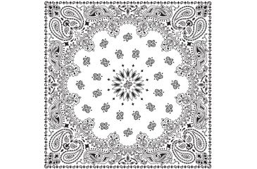 Image of Carolina Manufacturing Bandanas Red W/hang Tag &amp; Upc B22PAI-000001 UPC