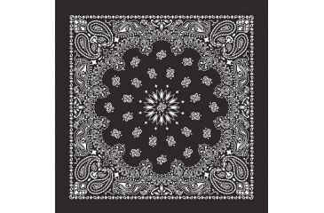 Image of Carolina Manufacturing Bandanas Red W/hang Tag &amp; Upc B22PAI-000001 UPC