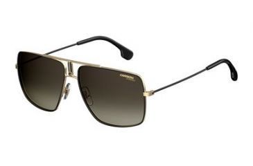 Image of Carrera 1006/S Progressive Prescription Sunglasses CA1006S-02M2-HA-6014 - Lens Diameter 60 mm, Frame Color Black/Gold