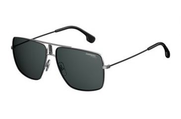 Image of Carrera 1006/S Progressive Prescription Sunglasses CA1006S-0TI7-IR-6014 - Lens Diameter 60 mm, Frame Color Ruthenium / Matte Black
