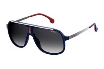Image of Carrera 1007/S Single Vision Prescription Sunglasses CA1007S-0PJP-9O-6210 - Frame Color Blue, Lens Diameter 62 mm